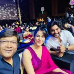 Aadi Saikumar Instagram - About yesterday night Thank u @zeetelugu @zee5telugu for Giving me Best Actor award @itsmelavanya Best actress and recognising Pulimeka as the best web series :) @konavenkat ❤️
