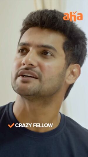 Aadi Saikumar Instagram - Ilanti oka character ni meeru ekkada choosi undaru. 😜
Kaani oka introduction ivvali ante #CrazyFellowOnAHA

@diganganasuryavanshi @mirnaaofficial @siriki_phani #SatishMutyala @GiduturiSatya @adityamusic @adityamovies