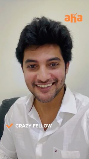 Aadi Saikumar Instagram - A new age triangle love story with a twist.
Mee crazy weekend ni Inka crazy ga maa #CrazyFellowOnAHA tho enjoy cheyyandi.😉
Streaming now!

@aadipudipeddi @diganganasuryavanshi @mirnaaofficial @sirikiphanikrishna @srisathyasaiarts #KKRadhamohan @rrdhruvan #SatishMutyala
#GiduturiSatya @adityamusicindia @adityamovies