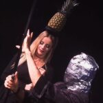 Aaron Crow Instagram – Siendo parte de “The Illusionists” 👸🏼🍍🗡️ Nervios al mil pero fue una experiencia increíble! Thanks for having me, Aaron Crow! 🖤 #theillusionists #aaroncrow #agt Teatro Telcel de Plaza Carso