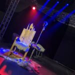 Aaron Crow Instagram – It’s fair to say it was a looooooong day. 
Thanks team Maarten and team Ronan, my director Luc  and composer Alias Kane and Miek  for going the extra mile. 
Knives, swords, daggers, creepy crawlers death and taxes .. 
Riga ,We have a show ! 
One chance to come see – a 1000 to say you’ve missed it 
#itsaaroncrow
#attacenter
#riga