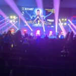 Aaron Crow Instagram - Looking forward to an exciting couple of days. Come see us my full evening show at the Atta center - Riga !! ATTA Centre
