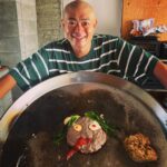 Abareru-kun Instagram – 今日はかわいいハンバーグと即席マッシュポテトにしたよ。
