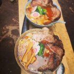 Abareru-kun Instagram – 山でラーメン。特別ゲストはトヴァ。トヴァとアヴァ。