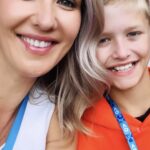Abby Coleman Instagram - One of my favourite holiday is when my dad took just me and not my brothers to Melbourne to see the footy…… core childhood memory. Doing the same for my boys before they prefer to holiday with mates and partners 🥹#makingmemories #australianopen