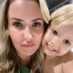 Abby Coleman Instagram - What is it like having three boys? Endless kisses and hugs and fart noises…. He can fart noise any song. Proud mum!