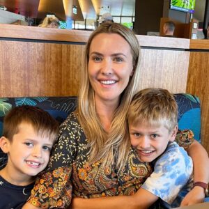 Abby Coleman Instagram - I’ve got endless comments from strangers saying things like “oh dear three boys - you must be going straight to heaven” “ahhh what a shame you don’t have a girl” I always smile cause I’m sure they mean well but if only they knew how much I love it and our endless boy hugs  #boymum