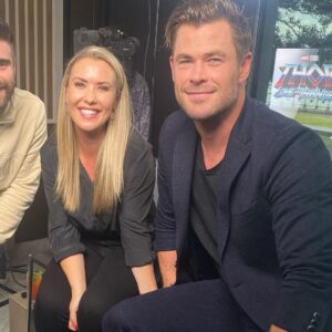 Abby Coleman Instagram - A Brilliant Movie and a Brilliant Thor @chrishemsworth #thorloveandthunder @marvel