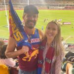 Abby Coleman Instagram - Here we go!!!! @brisbanelions beyond excited #brisbanelions The Gabba