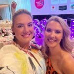 Abby Coleman Instagram – Another amazing event by @smallsteps4hannah for #IWD2023
It’s an honour to support people who are truely making a difference to the DV narrative in Australia. A pleasure to MC together with the powerhouse @margaux_parker…. Not so happy to stand next to the beautifully tall latest ambassador in the last pic!!…. I’m getting platforms next time @lululemans 
Love you @suzzie61 @greyclarke @fortunasocarrie @_tish_byram Cloudland