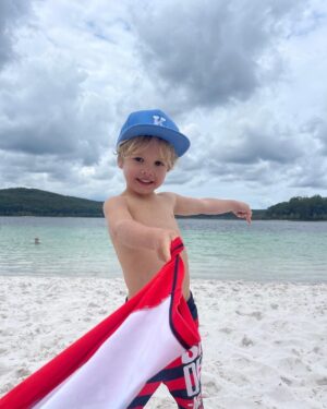 Abby Coleman Instagram - Happy 4th Birthday Koa Bear…. Keep being you….. (maybe a little less stubborn) we love you 🥰