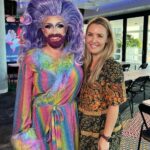 Abby Coleman Instagram - Thank you @bebegunn__ @lululemans for birthing “KFShe” aka @mattyacton and hosting drag bingo to raise money for @topblokesfoundation to help young men struggling with mental health. Matt you were wonderful and I’m sure you now realise walking 50km will be hard but easier than spending 5 mins in stilettos 👠 Do yourself a favour and go and see @dragbrunchclub at @cloudlandbrisbane 💕💕💕love you queens