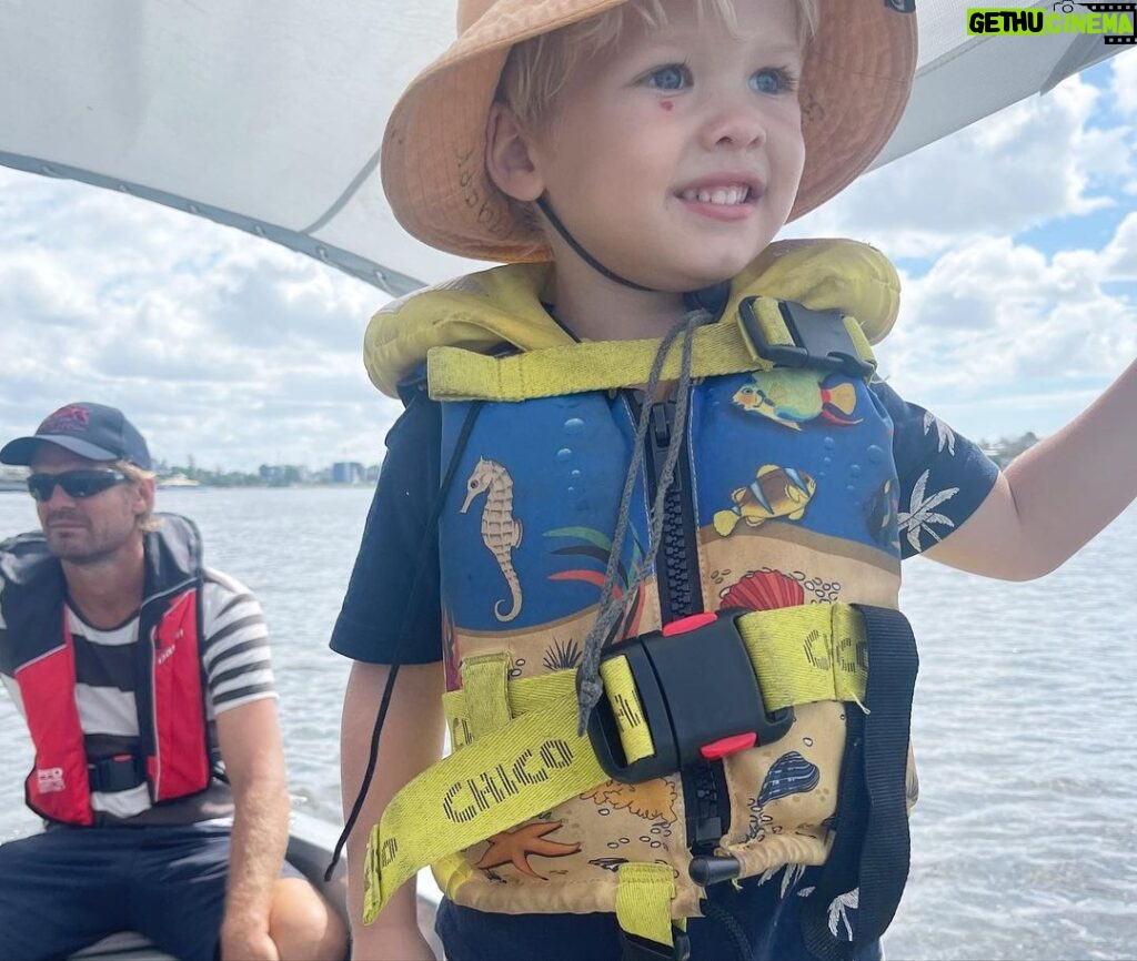 Abby Coleman Instagram - Perfect Day for Brisbane River Boat Ride 🚤 Breakfast Creek, Queensland, Australia