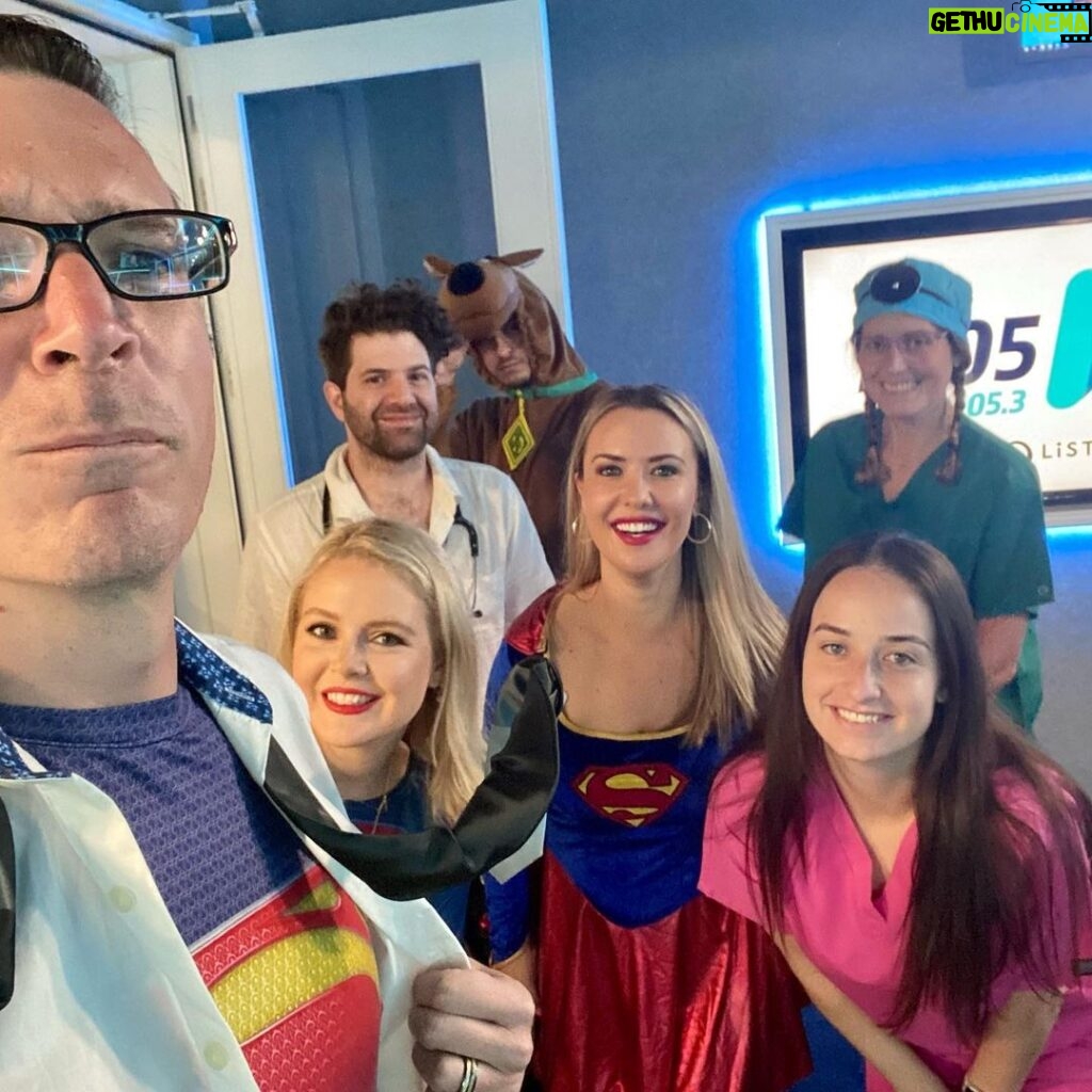 Abby Coleman Instagram - Who doesn’t love a dress up?! #heroes4heroes Day @b105brisbane @qldses