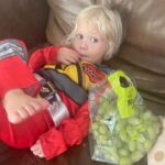 Abby Coleman Instagram - Someones excited for #heroes4heroes Day tomorrow. Dress as a superhero or a real live hero and donate a gold coin to @qldses @b105brisbane #powerrangers