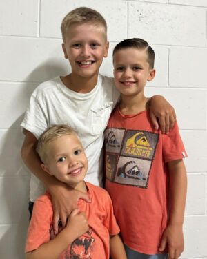 Abby Coleman Instagram - I’m a bag full of emotions with one starting school and one starting high school. The days are long and the years are quick has never felt more true. You will be pleased to know  their dad is just fine because no more childcare fees.