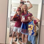 Abby Coleman Instagram – Dream Come true to have our @brisbanelions in the grand final after 19 years!!! We promise we will cheer loud for every supporter who can’t be at the MCG. ❤️ you @brisbanelions #golions🦁 Melbourne, Victoria, Australia