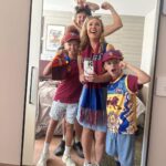 Abby Coleman Instagram - Dream Come true to have our @brisbanelions in the grand final after 19 years!!! We promise we will cheer loud for every supporter who can’t be at the MCG. ❤️ you @brisbanelions #golions🦁 Melbourne, Victoria, Australia