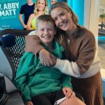 Abby Coleman Instagram - When I first got this job at @b105brisbane I was 7 months pregnant with Finny who is now such a young man! #timeflies #hugthemlots