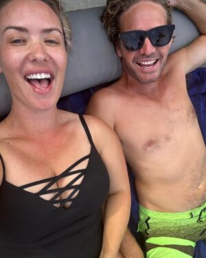 Abby Coleman Instagram - Kid free holiday highly recommend! Can’t lie I had a complete freak out on the plane over and was ready to turn the plane around but thanks to my mum and dad and the boys cousins and aunties and uncles who entertained them non stop and made them happy we were gone. Love ya more than ever @seedsman17