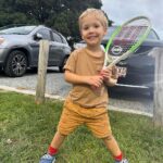 Abby Coleman Instagram - And just like that Koa bear is 5! We thought we knew what suborn was until you came along but our smart beautiful boy we couldn’t love you anymore than we do. May your year of being 5 be filled with all your favourite things- wrestling with your brothers, running races, football, swimming, tennis, basketball and cricket and lots of your best hugs and funny sense of humour. We love you 🥰
