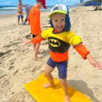 Abby Coleman Instagram - And just like that Koa bear is 5! We thought we knew what suborn was until you came along but our smart beautiful boy we couldn’t love you anymore than we do. May your year of being 5 be filled with all your favourite things- wrestling with your brothers, running races, football, swimming, tennis, basketball and cricket and lots of your best hugs and funny sense of humour. We love you 🥰