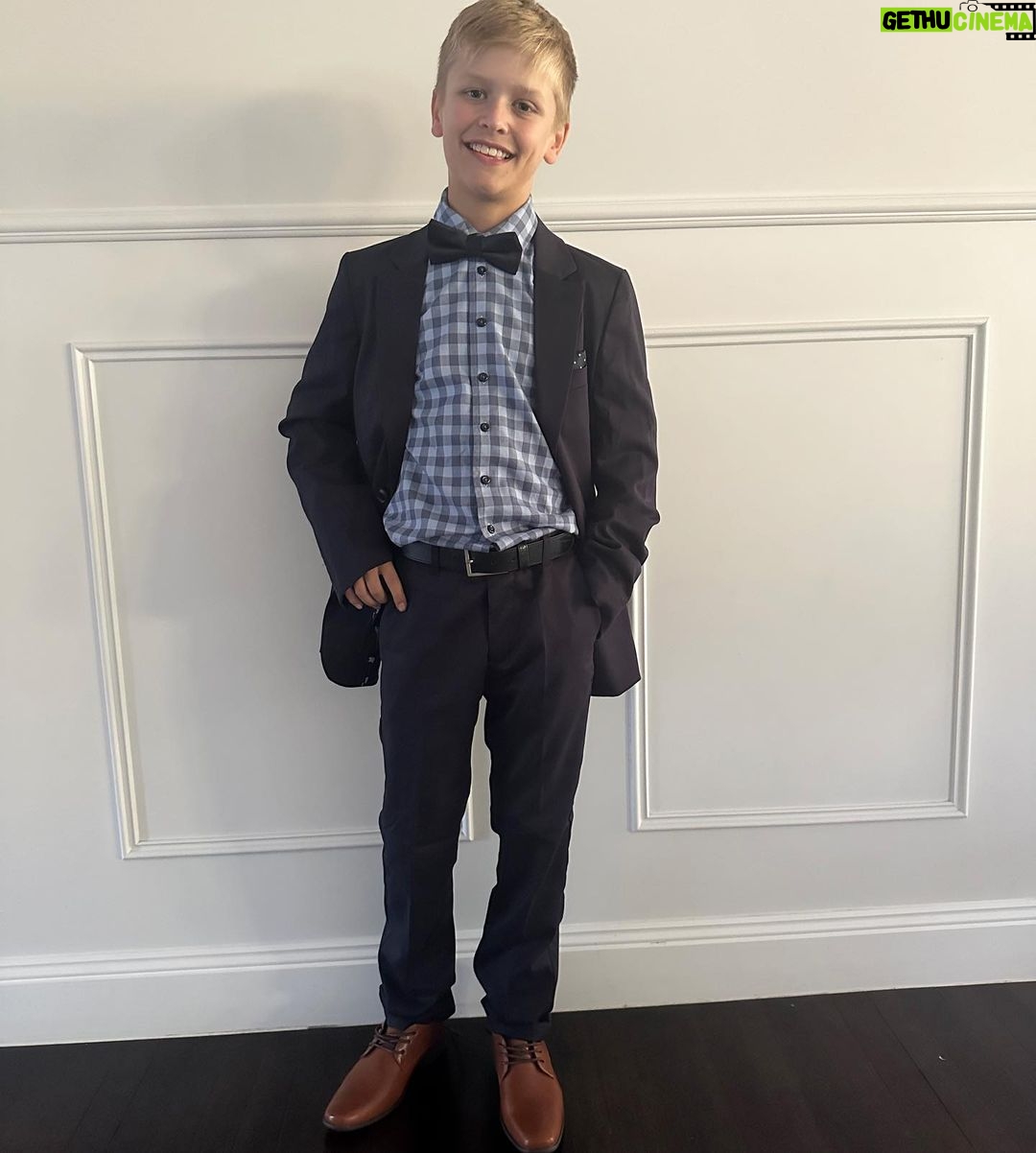 Abby Coleman - 2.4K Likes - Mothers and Sons night at my little man’s school. It always makes me giggle when dads say “you better keep my sons away from my daughters when they are older”…. Good luck to your daughters getting past me 😝😝