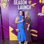 Abby Coleman Instagram – Colours on brand for 2023 @brisbanelions season launch! Pumped for this year!!! #golions Kangaroo Point, Queensland