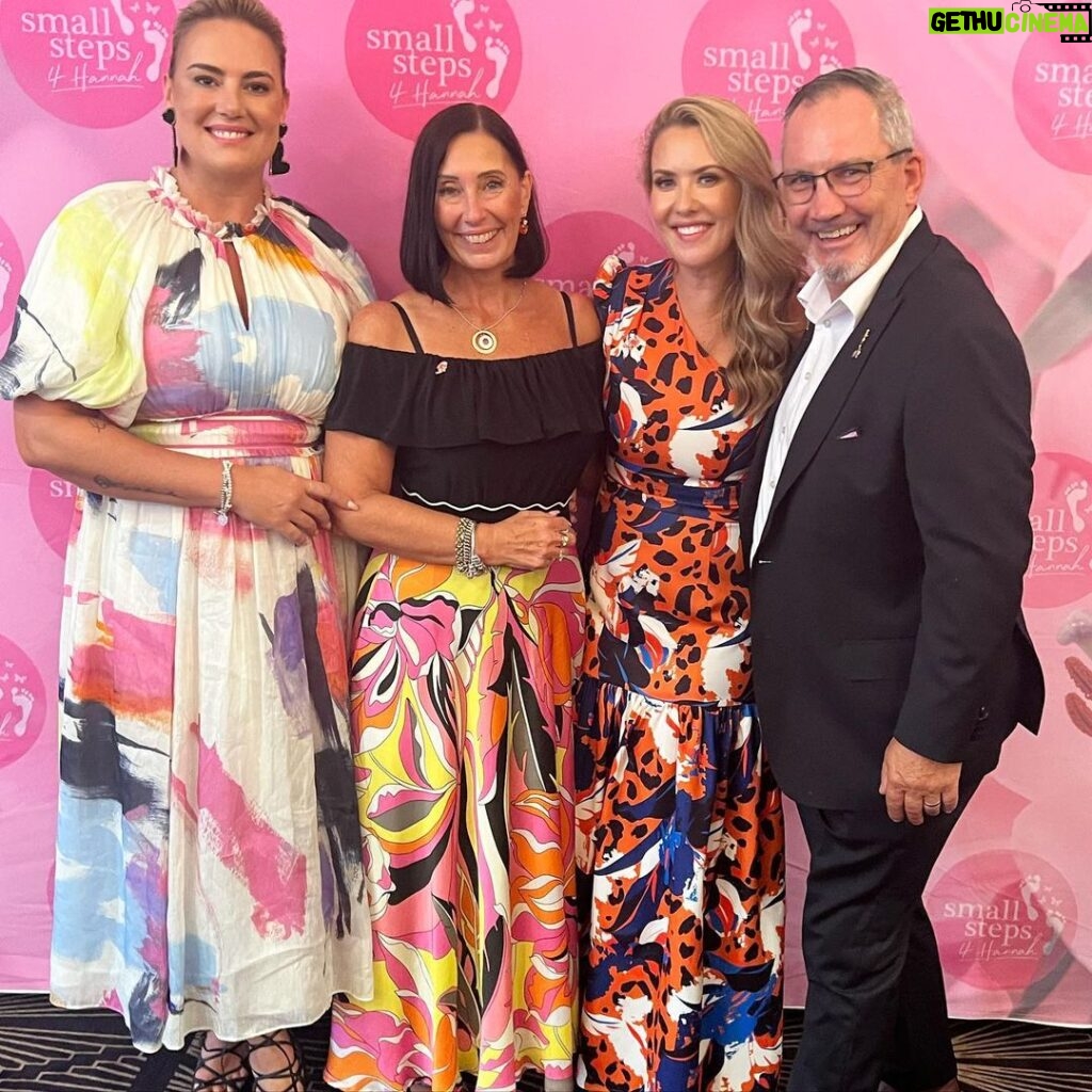 Abby Coleman Instagram - Another amazing event by @smallsteps4hannah for #IWD2023 It’s an honour to support people who are truely making a difference to the DV narrative in Australia. A pleasure to MC together with the powerhouse @margaux_parker…. Not so happy to stand next to the beautifully tall latest ambassador in the last pic!!…. I’m getting platforms next time @lululemans Love you @suzzie61 @greyclarke @fortunasocarrie @_tish_byram Cloudland