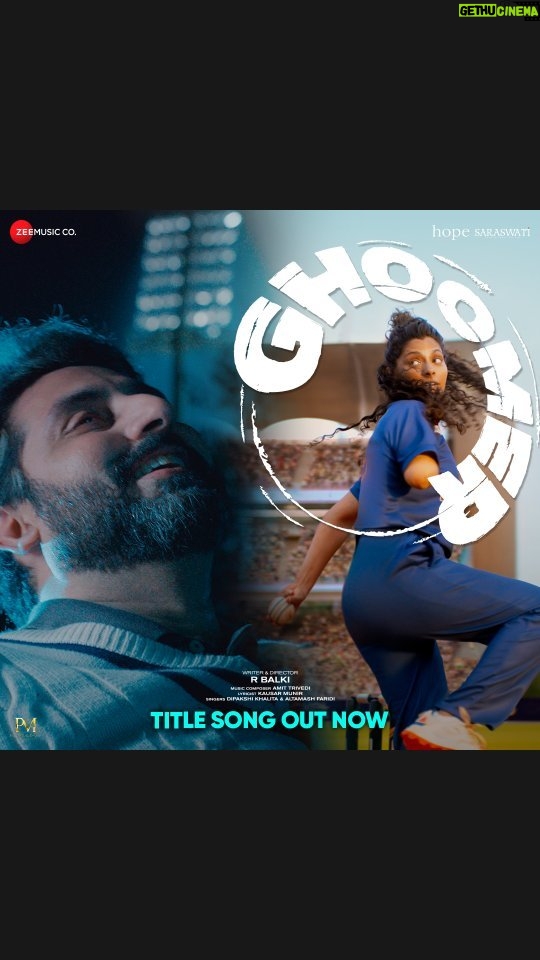 Abhishek Bachchan Instagram - Ghoom ghoom ghoom Ghoomer ghoomein #GhoomerTitleSong OUT NOW! #GhoomerInCinemas on 18th August #RBalki @azmishabana18 @saiyami @angadbedi @rude_diaries @vishalsinhadop @itsamittrivedi @kausarmunir @officialaltamashfaridi @dipakshi_kalita @bertwindsouza @iamshampagopikrishna @raahool19 @zeemusiccompany @hopeprodn @penmarudhar.official #GauriShinde