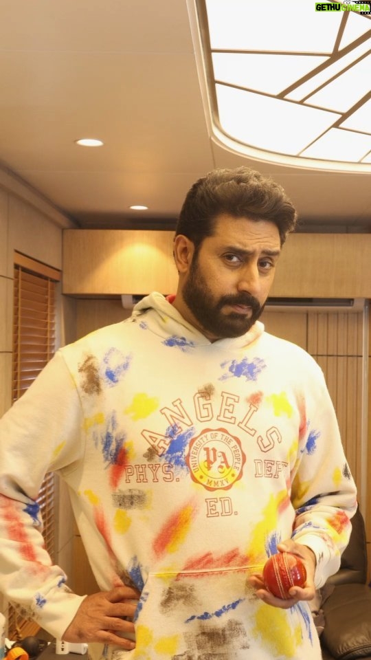 Abhishek Bachchan - 107.8K Likes - कल से खेल शुरू! 🏏
#GhoomerTrailer out tomorrow!
#GhoomerInCinemas on 18th August.
#RBalki @azmishabana18 @saiyami @angadbedi @rude_diaries @vishalsinhadop @itsamittrivedi @raahool19 @swanandkirkire @kausarmunir @hopeprodn @penmarudhar.official