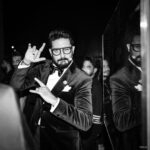 Abhishek Bachchan Instagram - A bit of a #photodump from scenes from the backstage of the IIFA awards 2023 in Abu Dhabi. Captured beautifully by my friend @khamkhaphotoartist Hope you enjoyed the show. Big thank you to my Wizcraft family for putting together a memorable event. A super writing squad @rumifiedritika @abbasdalal and the rest of the gang. @nikitajaisinghani for making me look the part. To the many shots of espresso for keeping me going and last but certainly not the least to my brother @vickykaushal09 for being such a cool, dignified, fun, sporting and general ace of a co-host. I’d do this dance with you anytime again, veeré!