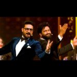 Abhishek Bachchan Instagram - Hosting Nexa IIFA Awards 2023 at Yas Island, Abu Dhabi alongside my co-host and dost @vickykaushal09 was an unforgettable experience. Witness a grand night of entertainment with me only on Colors & Jio Cinema on the 18th of June, 8 PM onwards. #IIFA2023 #IIFAONYAS #YasIsland @colorstv @officialjiocinema