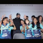 Abhishek Bachchan Instagram - Was an amazing experience to see the film with the Indian Deaf Cricket team. So inspirational!!! And also the students from the International Institute of Sports Management.
