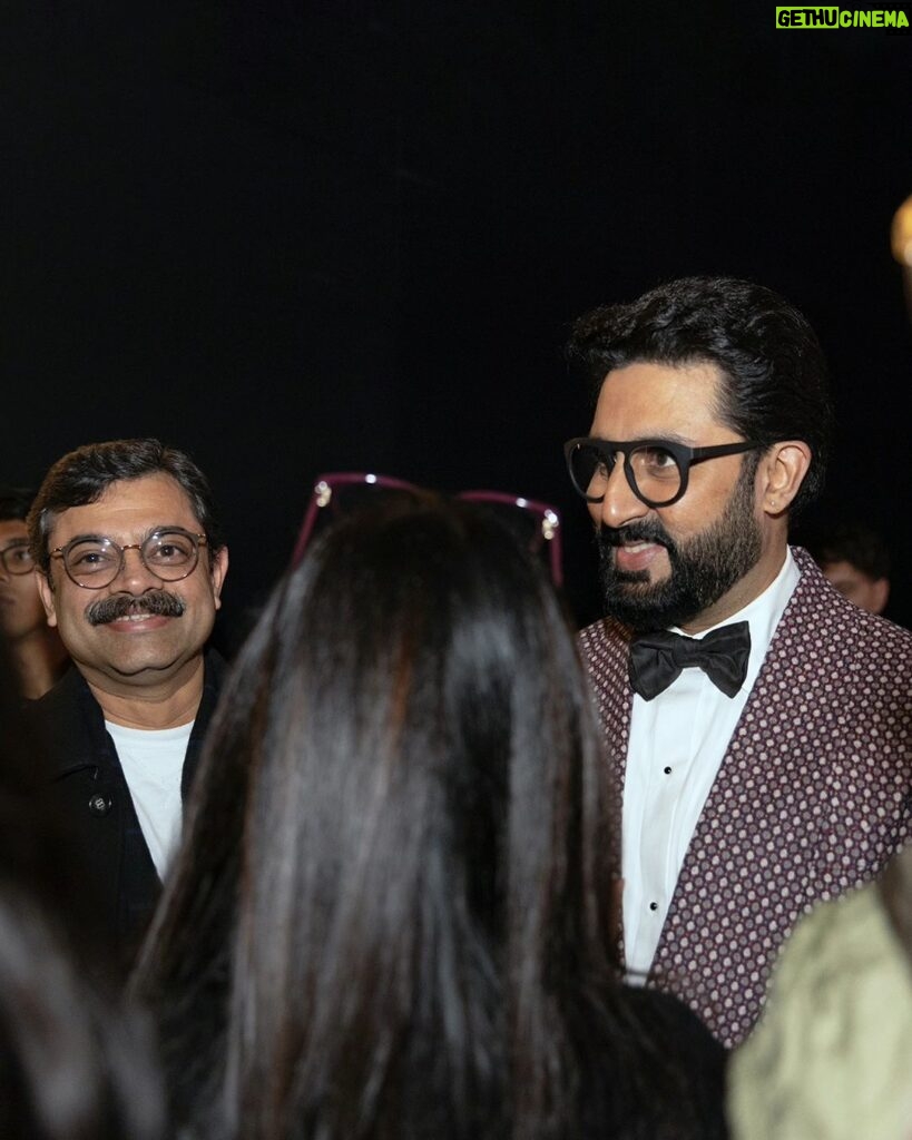 Abhishek Bachchan Instagram - Last night, #Ghoomer had its world premiere at the Indian Film Festival of Melbourne. The love and reception from the audience left me deeply grateful. Can't wait to show you all the magic of Ghoomer on 18th August. 🙏🏼🤗 📸: @ankitapatel.photography @iffmelbourne #TeamGhoomer #IFFM2023 #GhoomerInMelbourne