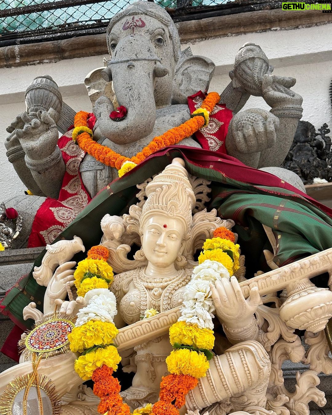 Abhishek Bachchan - 96.4K Likes - May Ma Saraswati bless us all.
#BasantPanchami #SaraswatiPujo
Also, on a side note…. As per the Hindu calendar, I was born on Basant Panchami. Thank you for your wishes. 😉☺️
