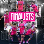 Abhishek Bachchan Instagram - 💪🏽 So proud of this team. Finalists!! Let’s go!!! @jaipur_pinkpanthers #vivoprokabaddi #topcats #JaipurPinkPanthers @prokabaddi
