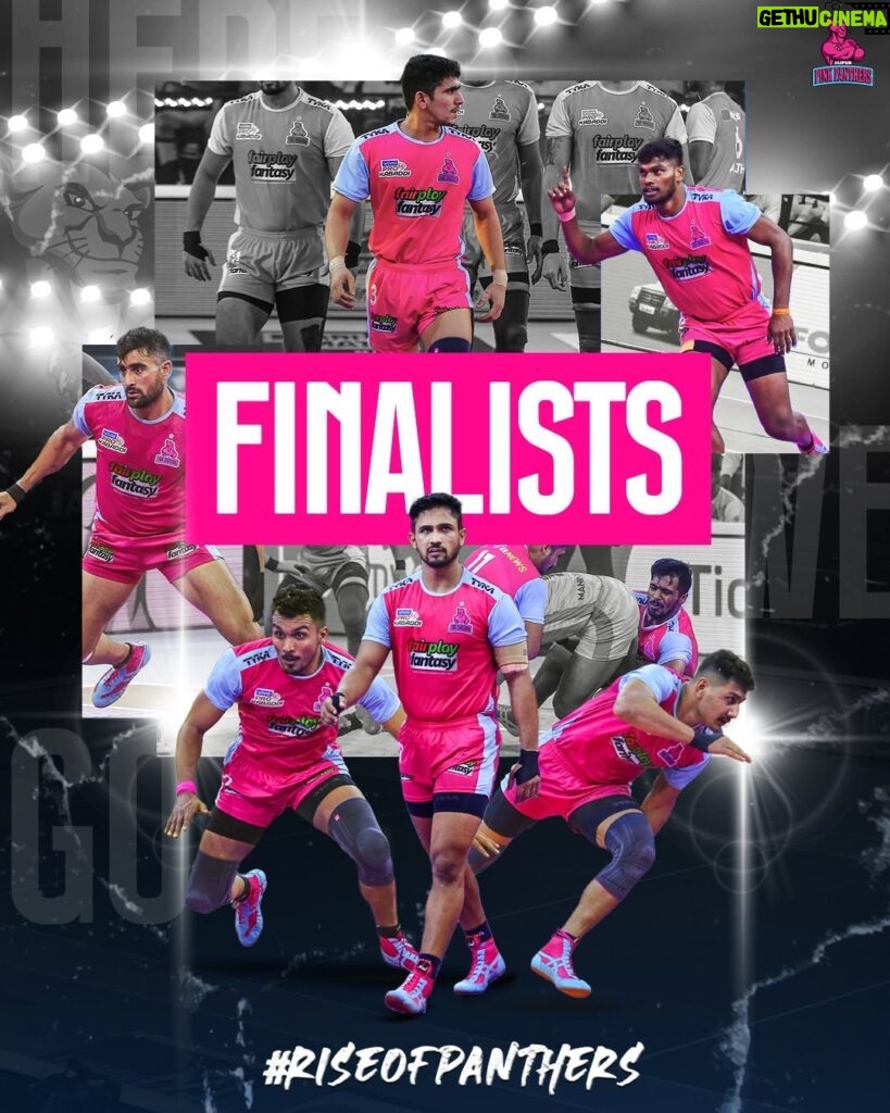 Abhishek Bachchan Instagram - 💪🏽 So proud of this team. Finalists!! Let’s go!!! @jaipur_pinkpanthers #vivoprokabaddi #topcats #JaipurPinkPanthers @prokabaddi