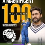 Abhishek Bachchan Instagram - The magic keeps on spinning! Thank you very much. 🙏🏽🤗 #GhoomerOnZEE5 #Ghoomer #RBalki @saiyami @azmishabana18 @angadbedi @vishalsinhadop @itsamittrivedi @amitabhbachchan @raahool19 @kausarmunir @swanandkirkire #RakeshJhunjhunwala #AnilNaidu #GauriShinde @hopeprodn #SaraswatiEntertainment @zee5 @zee5global