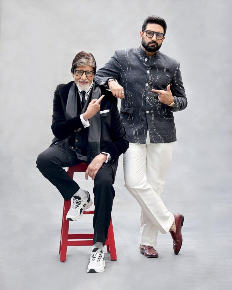 Abhishek Bachchan Instagram - My idol, my hero, my inspiration and my best friend! Happy 81st birthday, Pa. Love you and always got your back. 📸: @avigowariker