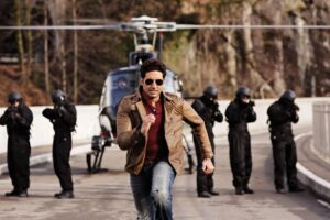 Abhishek Bachchan Instagram - Marking 10 years today. 🙏🏽🤗
#10YearsOfDhoom3 #Dhoom3

#AamirKhan @udayc @katrinakaif @apnabhidu @vijaykrishnaacharyaofficial #AdityaChopra @ipritamofficial @yrf