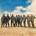 Abhishek Bachchan Instagram - Time flies! Cannot believe it’s been 20 yrs since the release of L.O.C. Such great memories making the film with so many friends. But an even greater honour to be able to tell the stories of our true heroes in the Indian armed forces. Thank you JP sahab for choosing me and giving me the opportunity to be a part in the film. #20YearsOfLOCKargil #VikramBatra #AjayDevgn #SanjayDutt #SunielShetty #SaifAliKhan #SanjayKapoor #AkshayeKhanna #NagarjunaAkkineni #AshutoshRana #RaniMukerji #ManojBajpayee #KareenaKapoor #RaveenaTandon #EshaDeol #RajBabbar #MohnishBehl #SudeshBerry #DivyaDutta #AyubKhan #ArmanKohli #RohitRoy #MukeshTiwari #AshishVidyarthi #RajZutshi