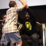 Abhishek Bachchan Instagram - Heartwarming moments from today's screening. 🤗 @bhamlafoundation #RBalki @saiyami @angadbedi #Ghoomer