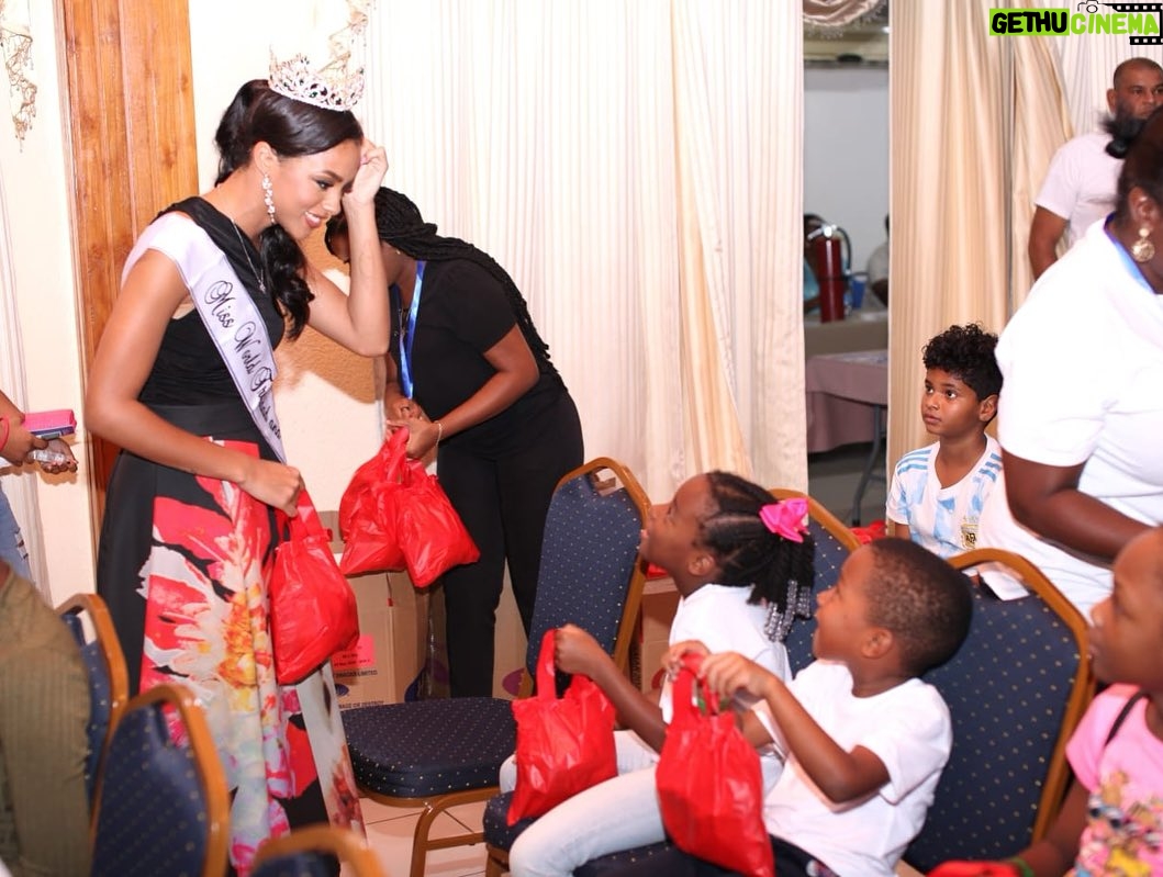 Aché Abrahams Instagram - A child’s life is like a piece of paper on which every person leaves their mark. Make sure it’s positive❤️ Trinidad and Tobago