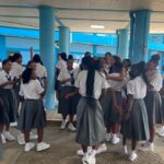 Aché Abrahams Instagram - 360 beautiful girls with bright futures!!☺️ holy name convent point fortin, thank you for making my day. We spoke about the importance of mental health, being kind to each other, sisterhood and so much more!! 💚 I left with a smile on my face and a fire in my heart. Thank you @crowdedroomevents for inviting me to continue sharing my project @invisiblescarsproject_mwtt around T&T 😊 #missworld #beautywithapurpose #roadtomissworld #InvisibleScarsProject #missworldtrinidadandtobago Trinidad and Tobago