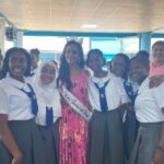 Aché Abrahams Instagram - 360 beautiful girls with bright futures!!☺️ holy name convent point fortin, thank you for making my day. We spoke about the importance of mental health, being kind to each other, sisterhood and so much more!! 💚 I left with a smile on my face and a fire in my heart. Thank you @crowdedroomevents for inviting me to continue sharing my project @invisiblescarsproject_mwtt around T&T 😊 #missworld #beautywithapurpose #roadtomissworld #InvisibleScarsProject #missworldtrinidadandtobago Trinidad and Tobago