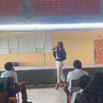 Aché Abrahams Instagram - So happy to continue my work as Kids in need of Direction’s youth mental health ambassador💚☺️ @kind_tt We officially commenced our school tour this week starting off with these incredible students from Chaguanas South Secondary. Thank you all for being so engaging and fun! ☺️ looking forward to the rest of our school tour and speaking about invisible scars kind_tt @invisiblescarsproject_mwtt #mw #missworld #missworld71 #71mw #india #beautywithapurpose #bwap #incredibleindia