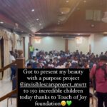 Aché Abrahams Instagram - Had such a great time at San Fernando City hall presenting my beauty with a purpose project @invisiblescarsproject_mwtt to just under 200 students! Every day is a new opportunity to shatter the stigma attached to mental health and ignite hope💚. It warms my heart to have young people come to me with their questions and stories after I present because I can help in the best way that I can to connect them with the support that they need. Thank you to a Touch of Joy foundation for inviting me and also partnering with me for future events at the La Seiva Village homework centre Trinidad and Tobago