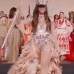 Aché Abrahams Instagram - Carnival to the 🌎. Sweet T&T to the 🌎!!! Thank you so much for this amazing costume designed by the incredibly talented @solangegovia. This is an EXTRA glamorous take on our traditional fancy sailor costume which is one of our historical traditional Mas characters☺️. I was so happy to finally wear it on the @missworld stage for our opening ceremony ✨ Stay tuned as this costume will be making a return for our Dances of the World segment where I will show even more of our beautiful and unique culture! 🇹🇹❤️ Thank you @losttribecarnival @instaval_tt