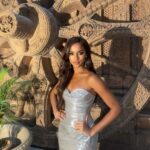 Aché Abrahams Instagram - Celebrating the official welcome gala for @missworld the celebration of women empowerment and female achievement🤩🤩💙✨. So honored to be representing our beautiful islands in such an amazing space🌎. All our MW sisters looked absolutely beautiful today. Also… did you get to see my national costume? 👀 stay tuned… Dress from @kootiscouture 🥰